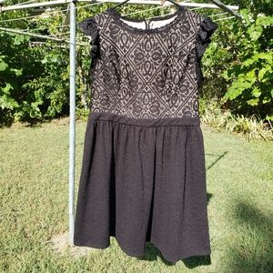 Xhilaration, size: L, black dress